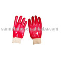 PVC dipped glove for chemical working